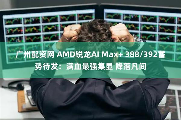 广州配资网 AMD锐龙AI Max+ 388/392蓄势待发：满血最强集显 降落凡间