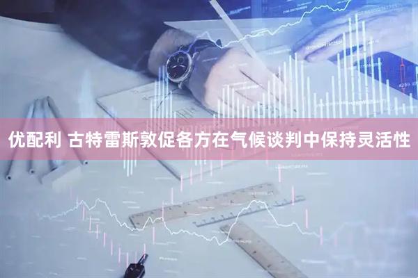 优配利 古特雷斯敦促各方在气候谈判中保持灵活性